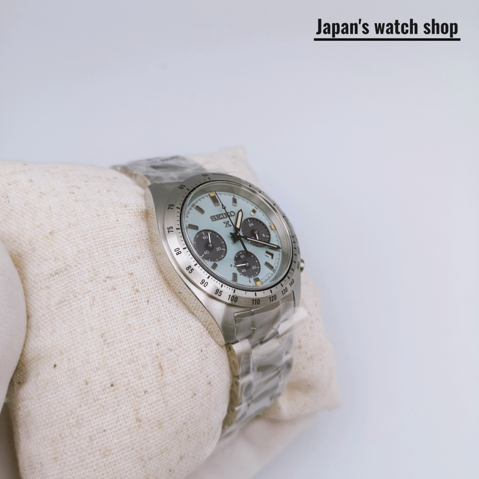 SEIKO Prospex Speedtimer SBDL129 Opal Green Chronograph Men’s Watch New in Box
