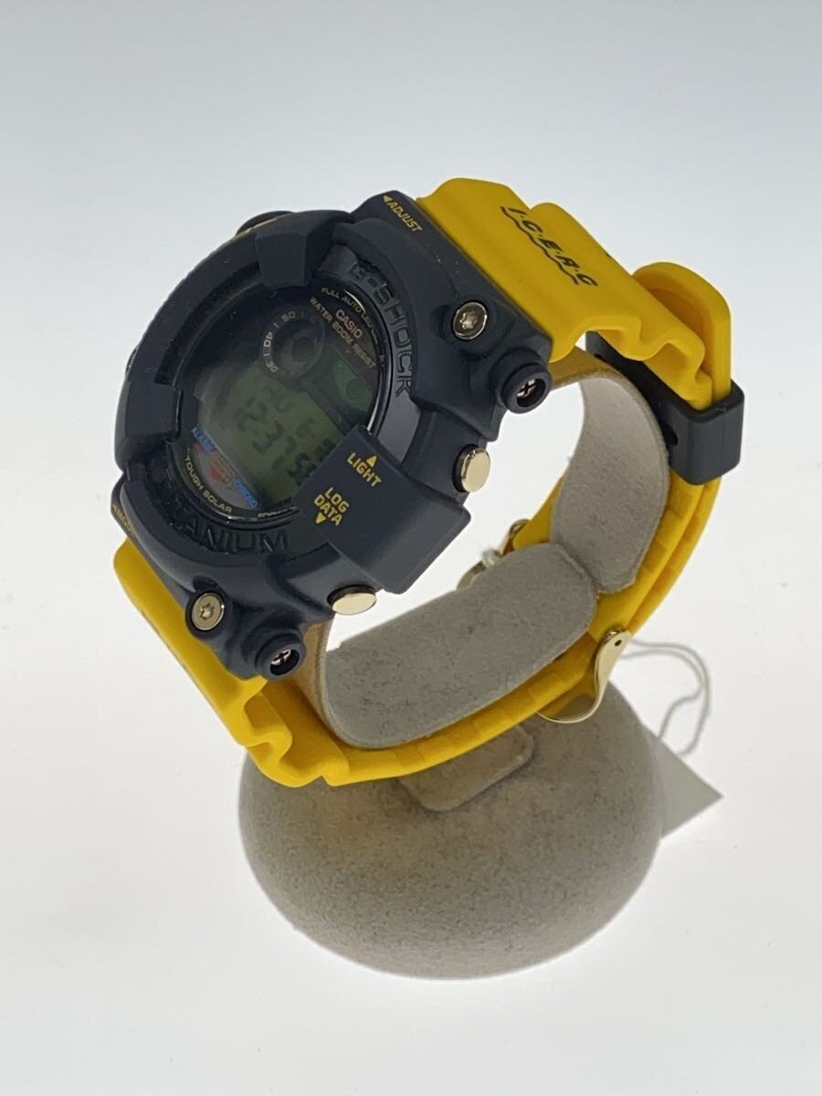 [B1Y] CASIO Quartz Watch Digital Analog Rubber Black Yellow GW 8200K [z5k]