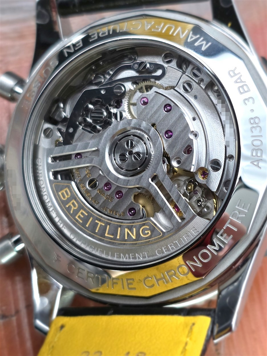 NEW 2025 Breitling Navitimer 1 B01 Chrono Ice Blue Dial AB0138241C1P1 Full Set