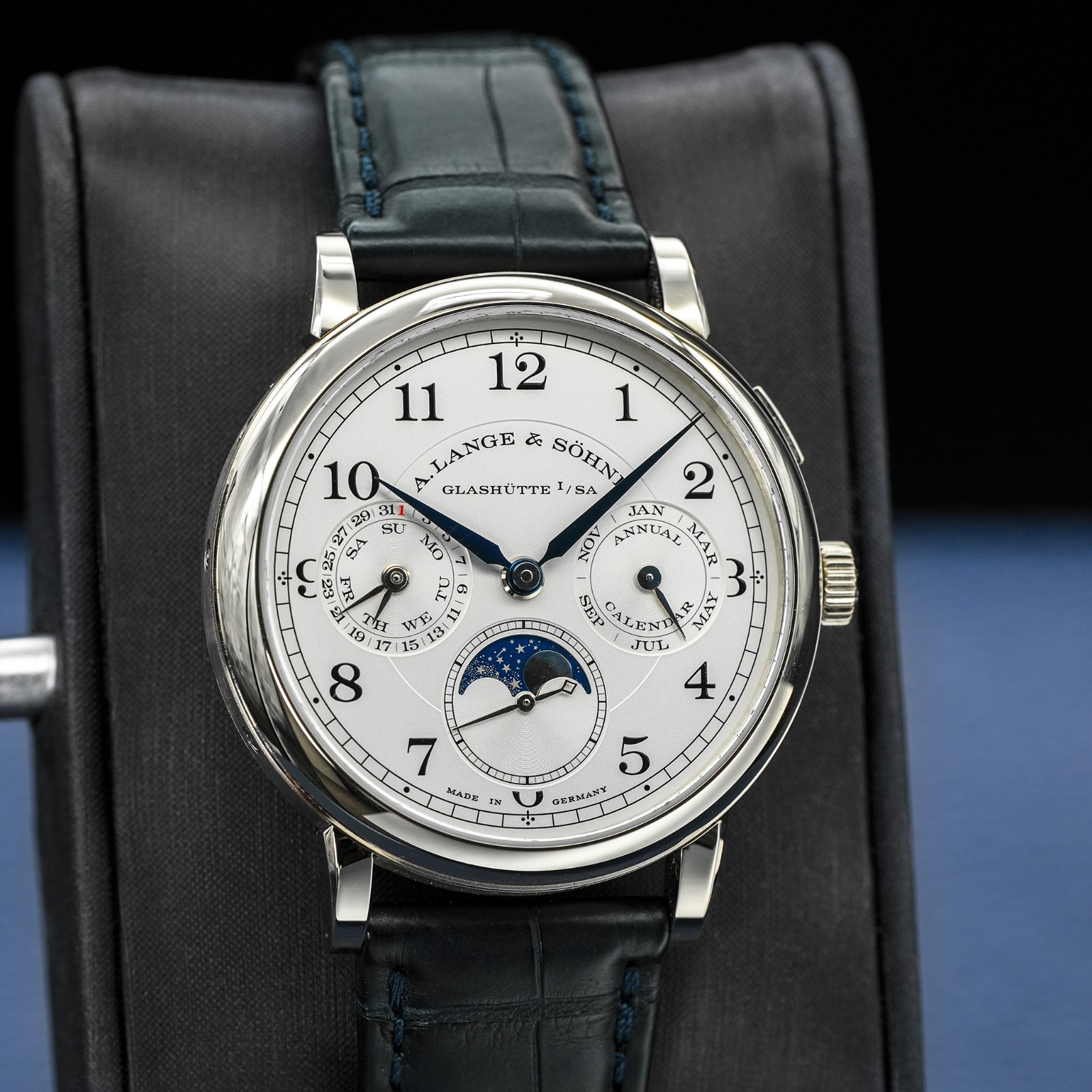 A. Lange & Sohne 1815 Annual Calendar 238.026 White Gold 40mm 2022 Box & Papers