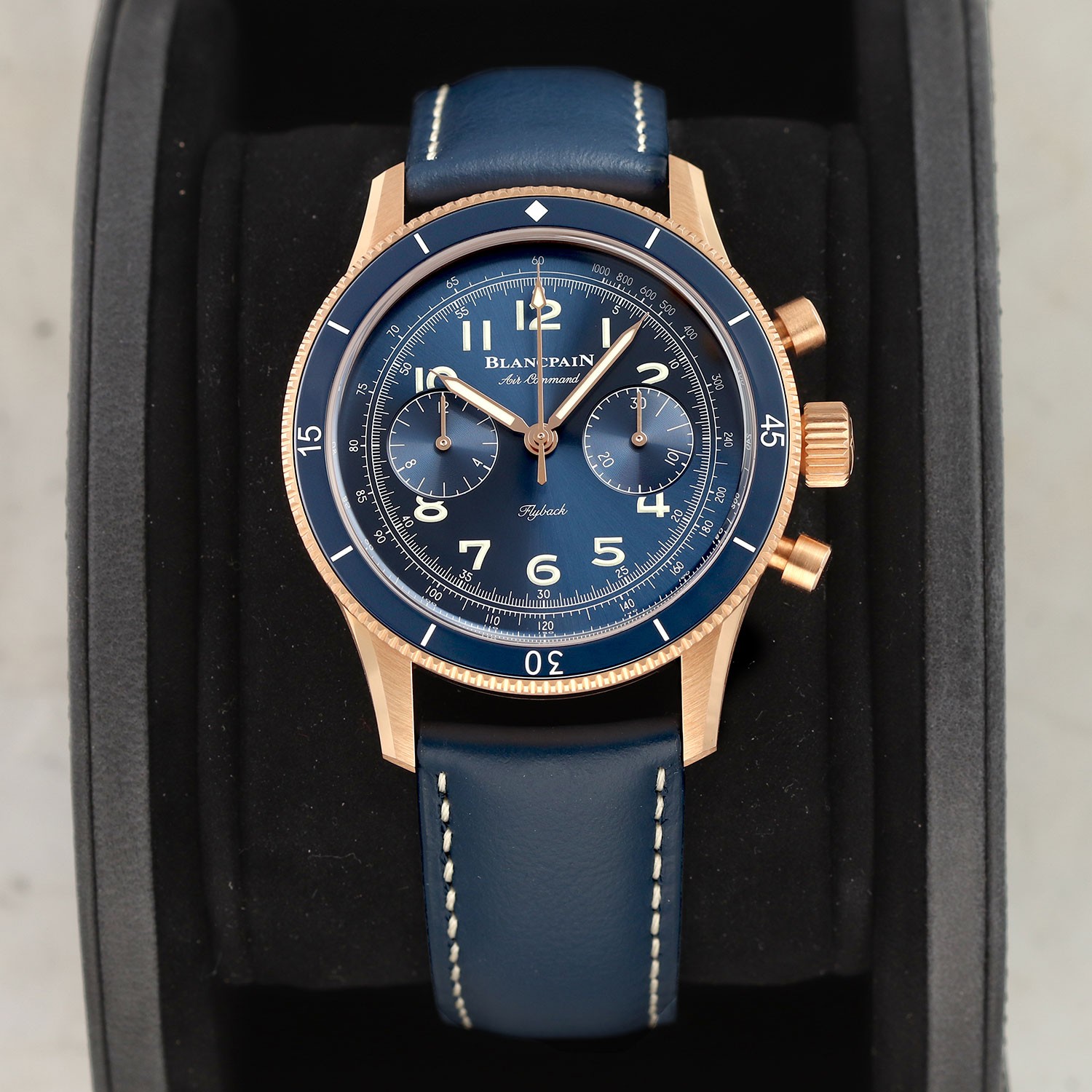 Blancpain Air Command Flyback Chronograph 42.5mm AC02-36B40-63B