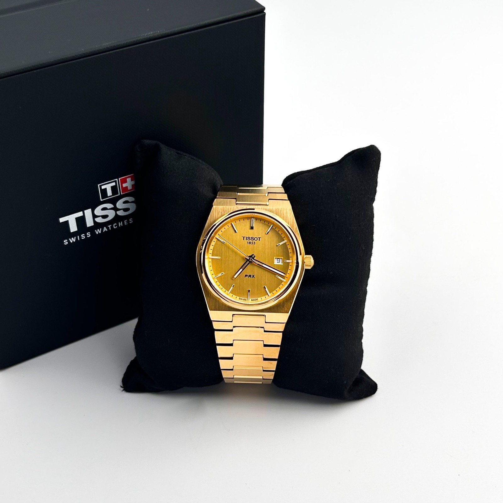 Tissot Men’s Classic PRX/316L Champagne Stainless Steel Watch T137.410.33.021.00