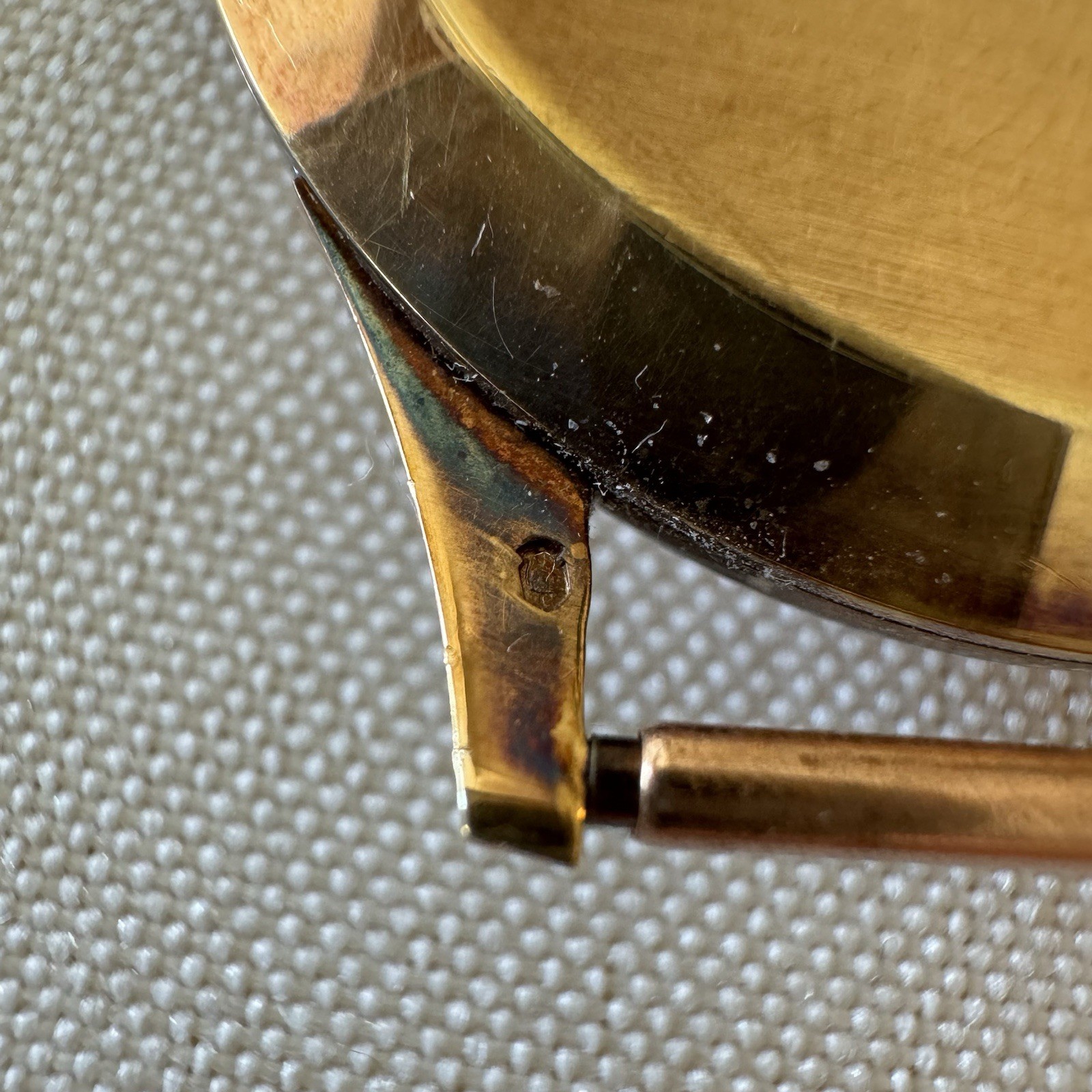 Vintage Ulysse Nardin 14K Solid Gold Manual Wind Men’s Watch