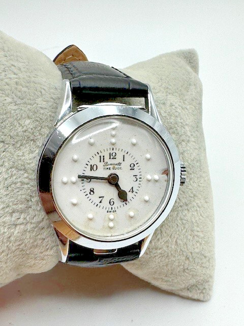Vintage Bennett Time Guide Swiss Silver Tone Mechanical Watch WORKS