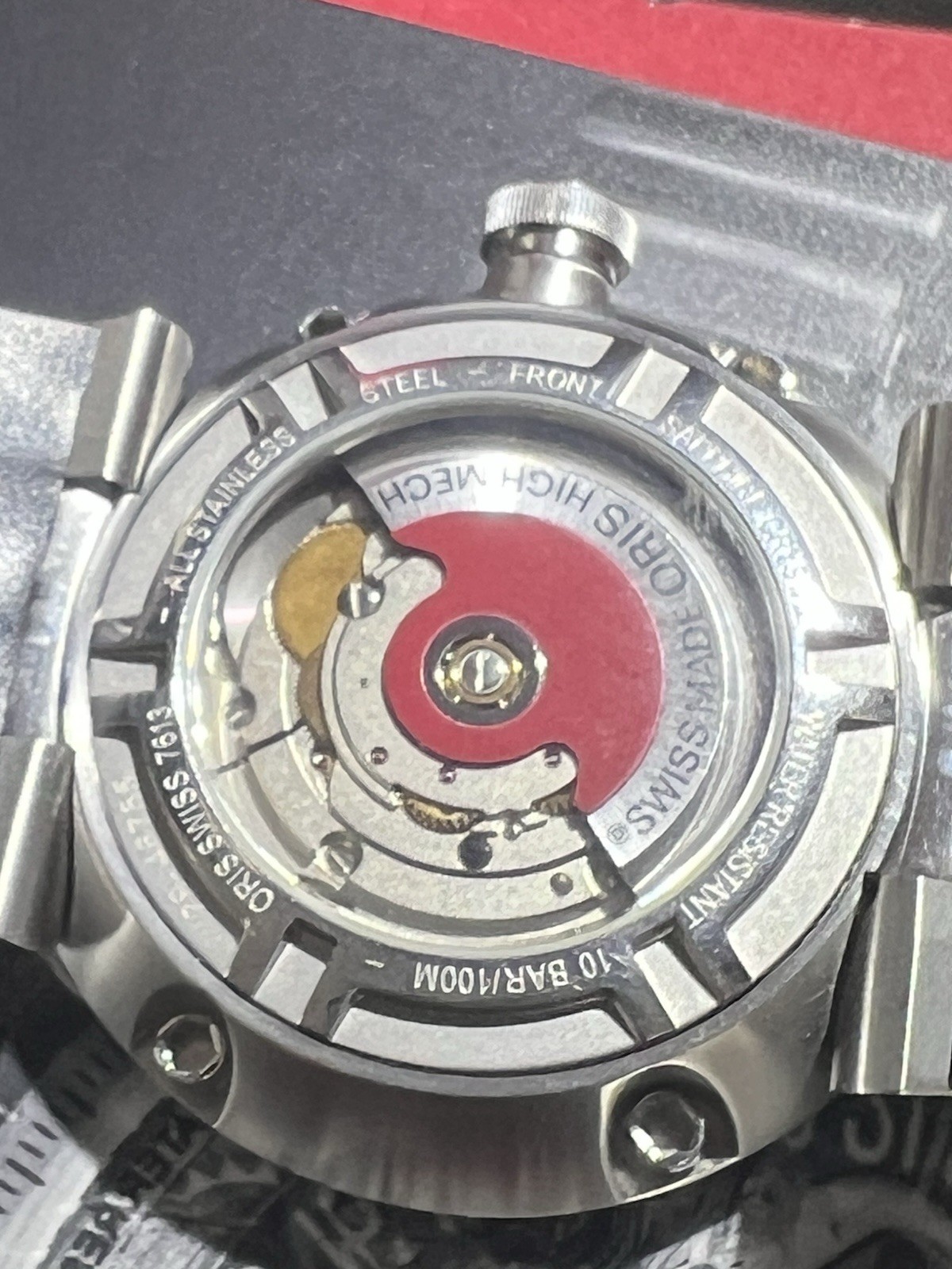Oris Williams F1 Team Automatic, Day, Date, Sapphire Crystal, Ceramic Bezel.
