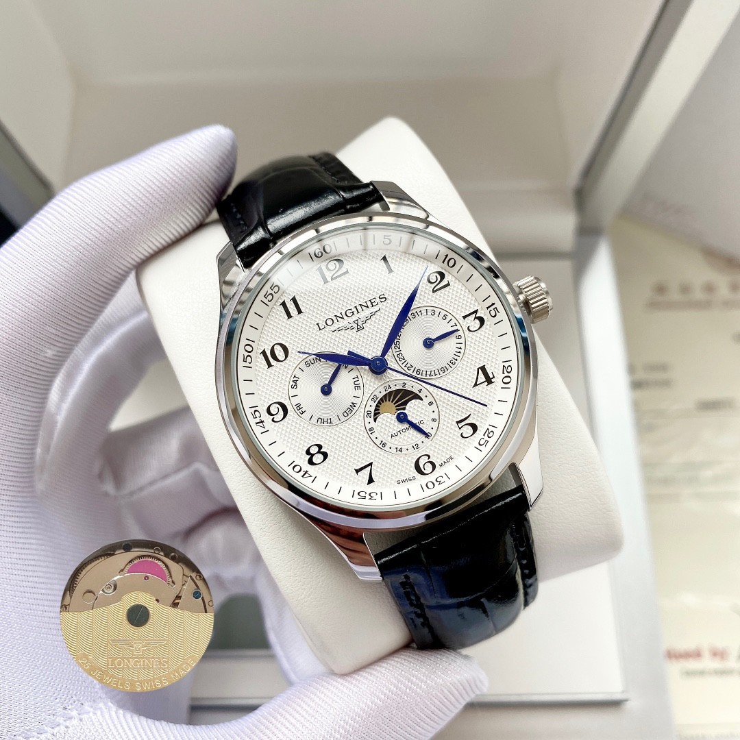Longines Master Collection Automatic Moonphase Day Date 40mm Men’s Watch