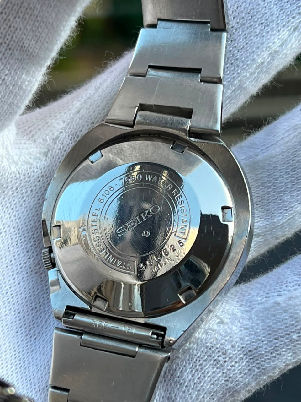 Seiko Advan 6106-7560 Automatic Day Date Vintage Men’s Watch 1972 JDM Rare Model
