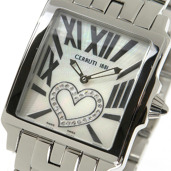 CERRUTI 1881 LADIES ODISSEA DONNA SWISS STAINLESS WATCH NEW MOP CT65252x403021