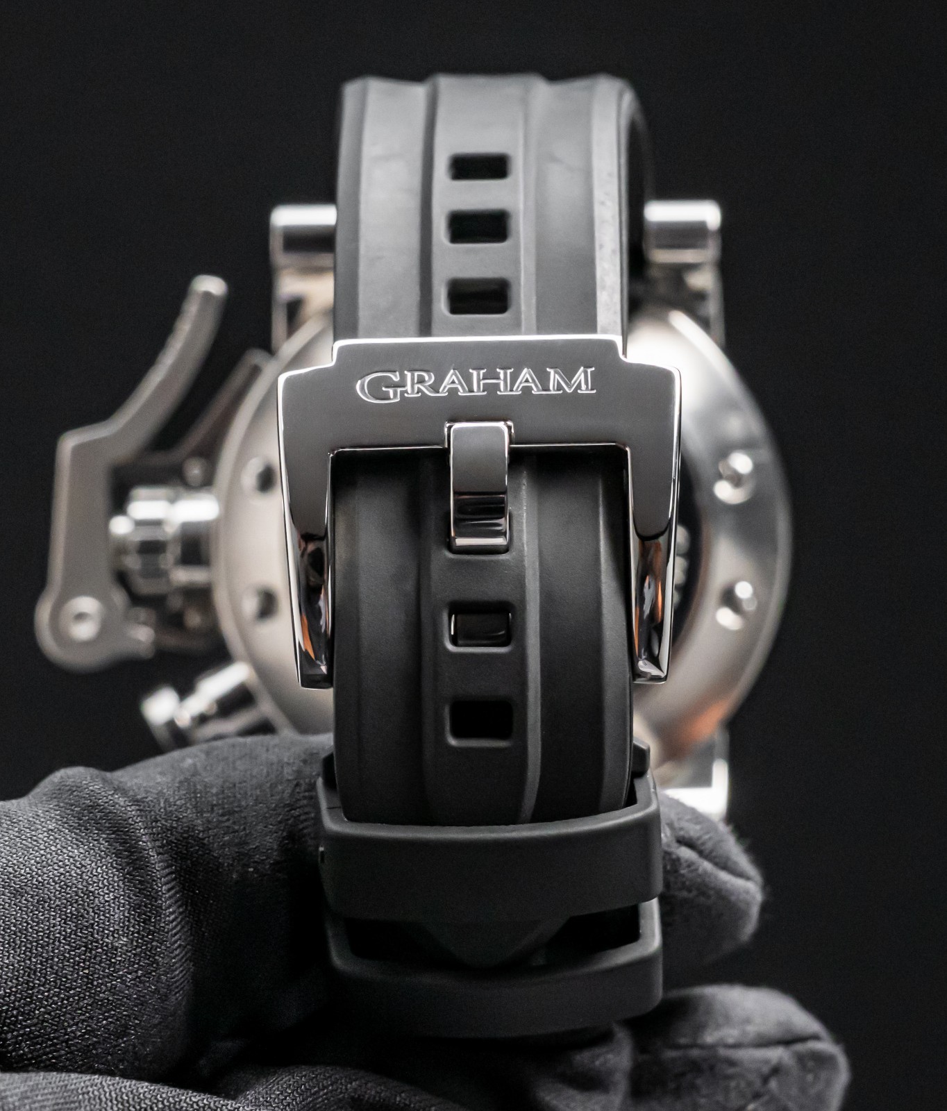 Graham Chronofighter Oversize Yellow Ranger 47mm Yellow Dial 2OVAS.Y01A.K10B