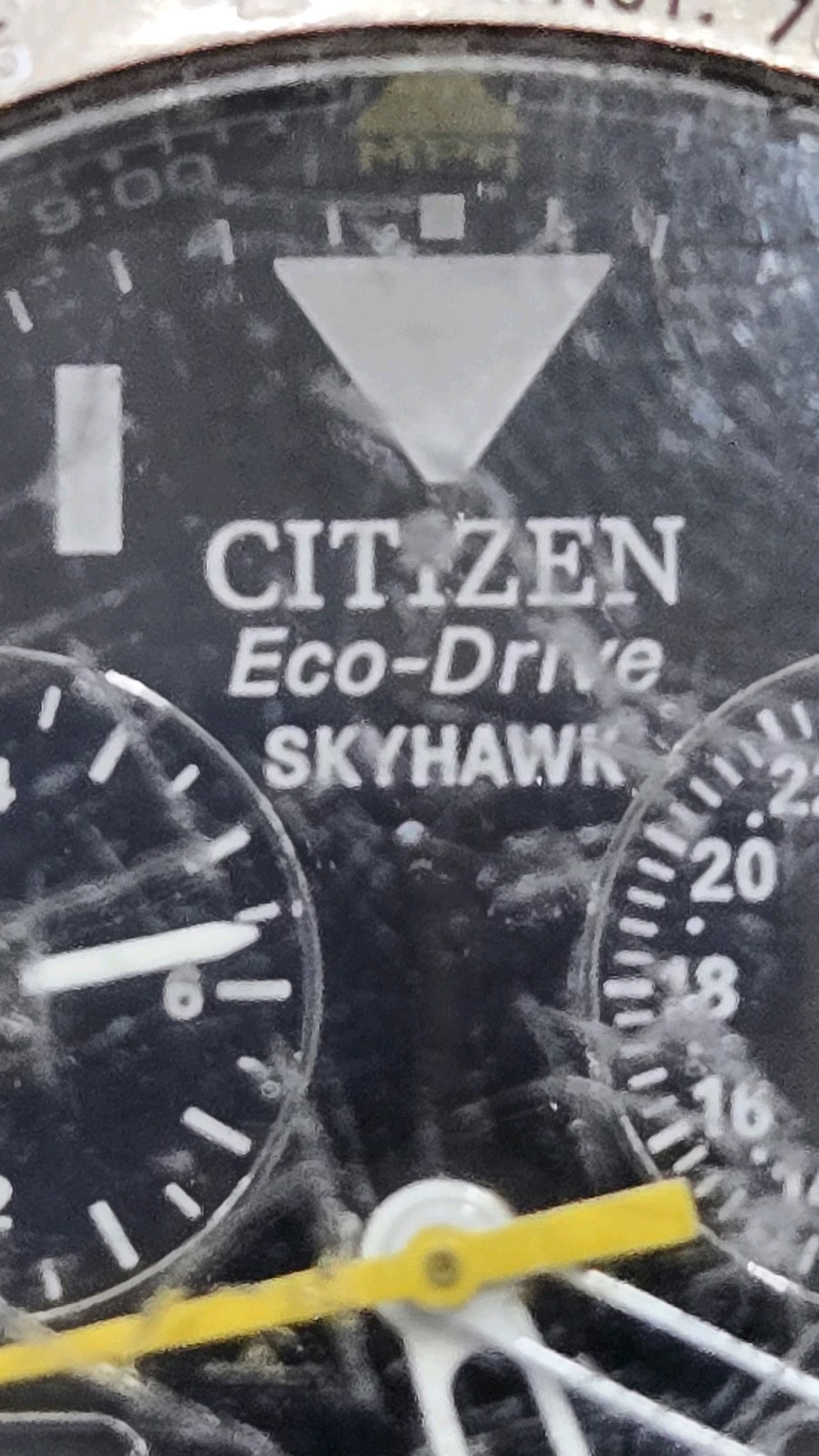 Citizen C650-Q02128 Skyhawk Eco-drive Alarm Chronograph