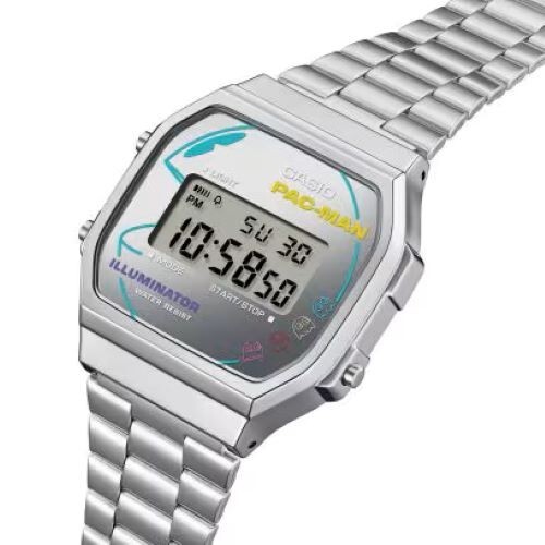 CASIO CLASSIC PAC-MAN collaboration wristwatch A168WEPC-7AJR JAPAN NEW authentic