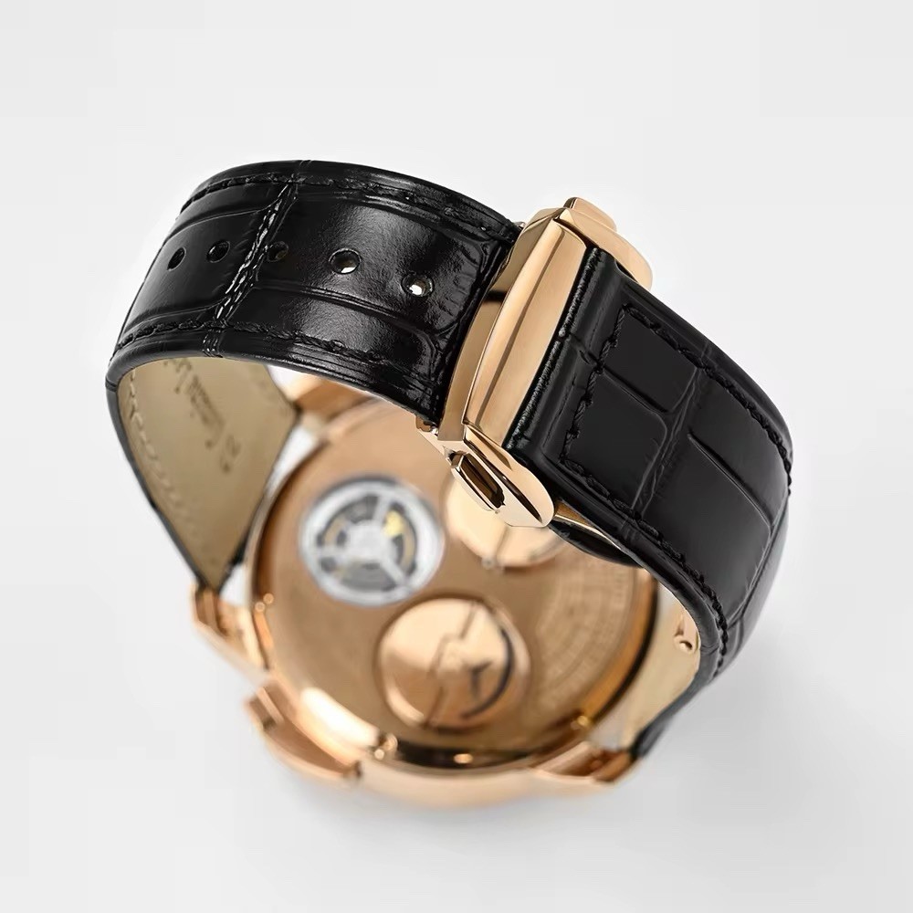 Fully functional casino tourbillon roulette watch