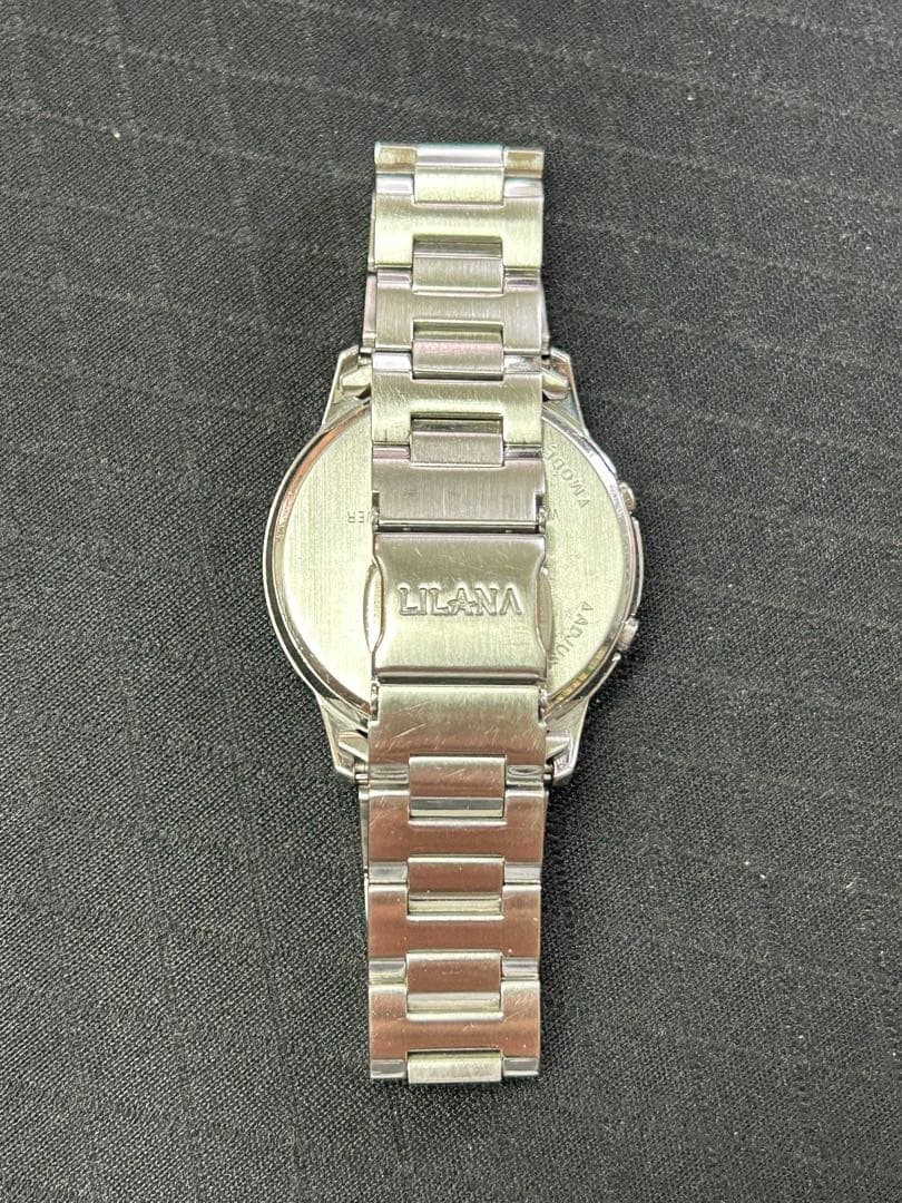 Fully functional CASIO LILANA solar-powered radio-controlled women’s watch.