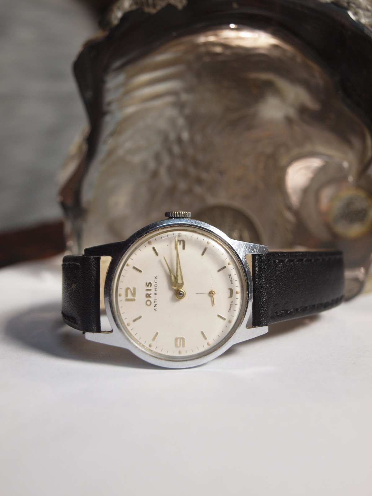 VINTAGE LADIES ORIS SUB-SECOND ANTI-SHOCK WIND UP WATCH – SWISS MADE