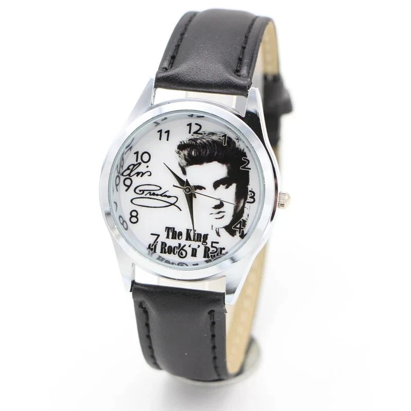 2026 Quartz Watch Fashion Wristwatch Men&Women Casual Gift Elvis Presley Fans🎸