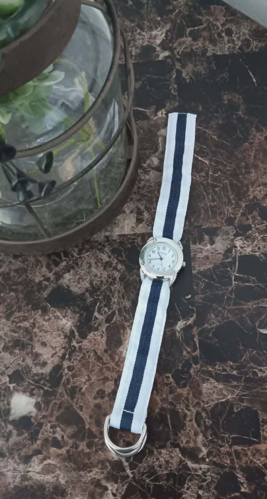GENEVE WATCH W/INTERCHANGEABLE MULTICOLOR BANDS – BANDS COST $20 EACH-BEAUTIFUL