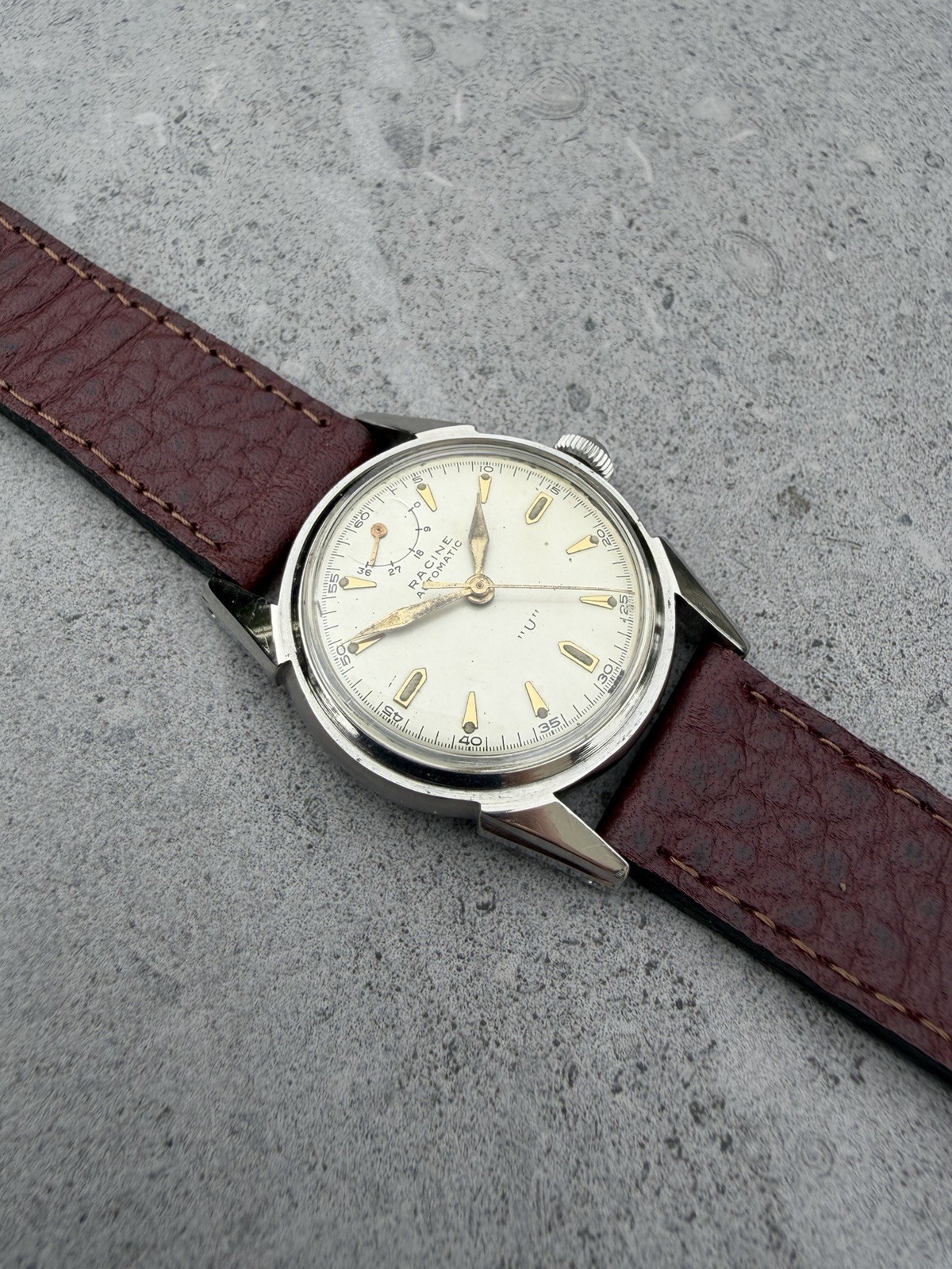 1950s Racine Gallet Power Reserve Watch