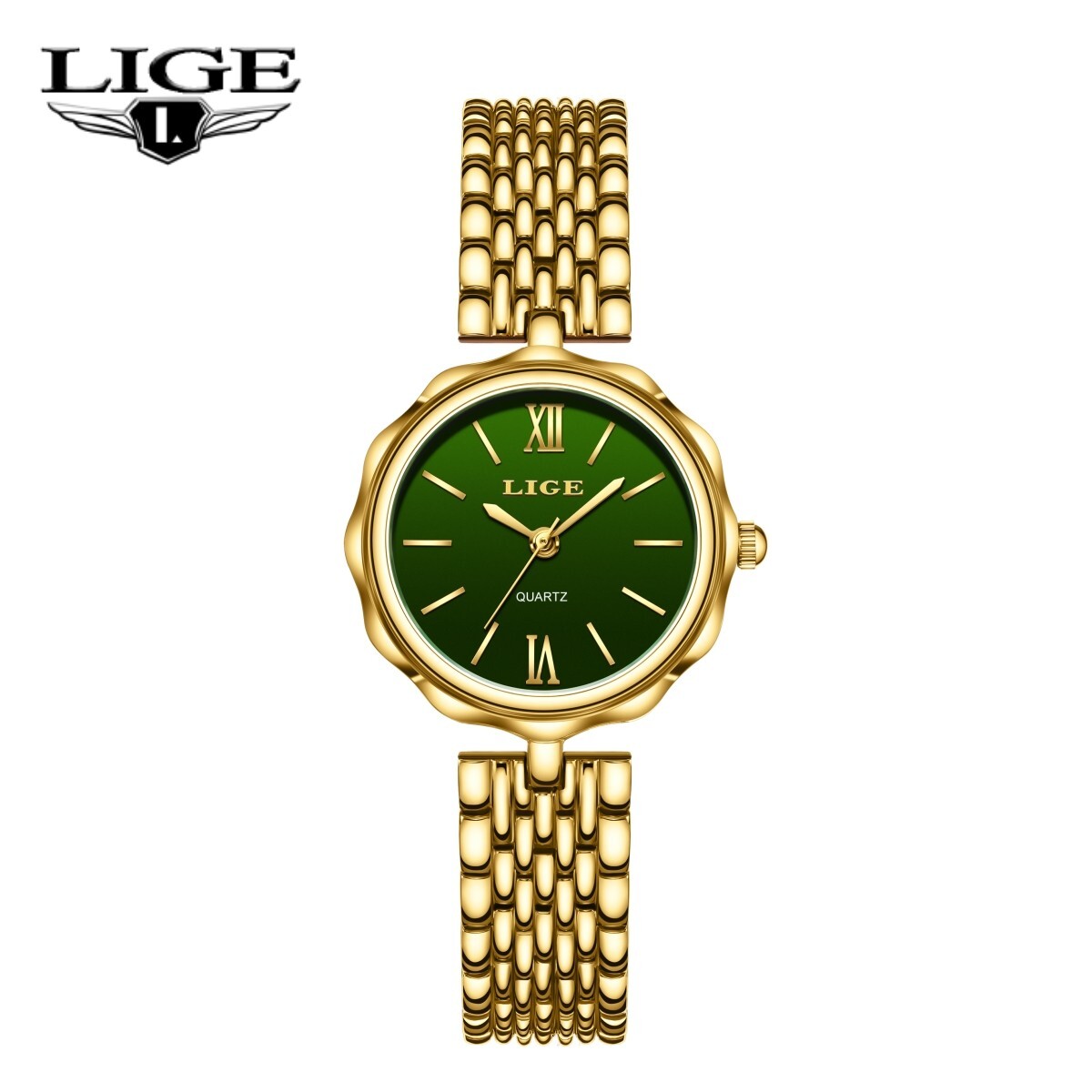🔥Luxury Women Ladies Girls Watch Stainless Steel Quartz Waterproof Wrist Watch