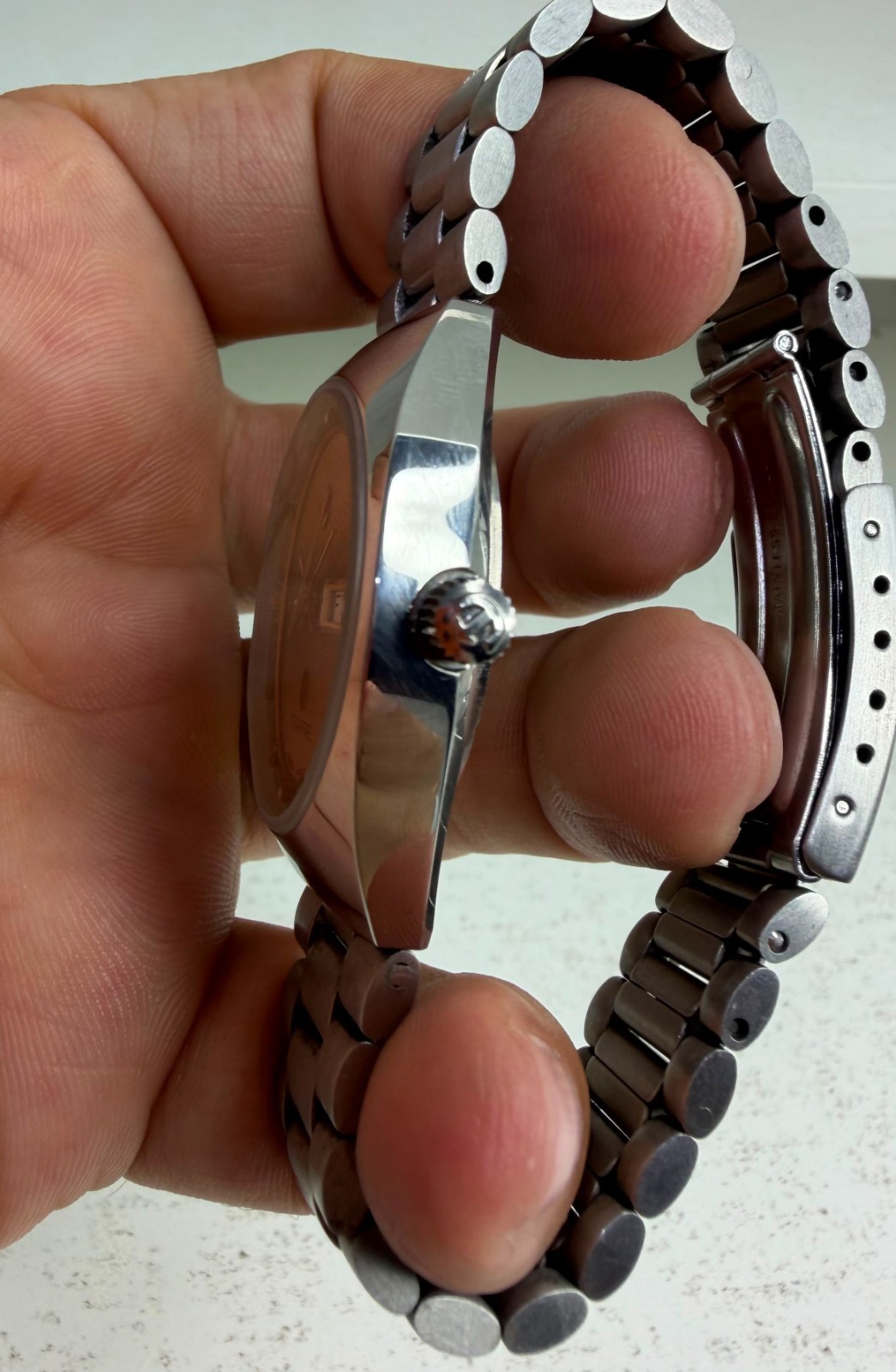 Vintage RADO Starfire Day Date Automatic 25 Jewels Swiss Men’s Watch 5300H