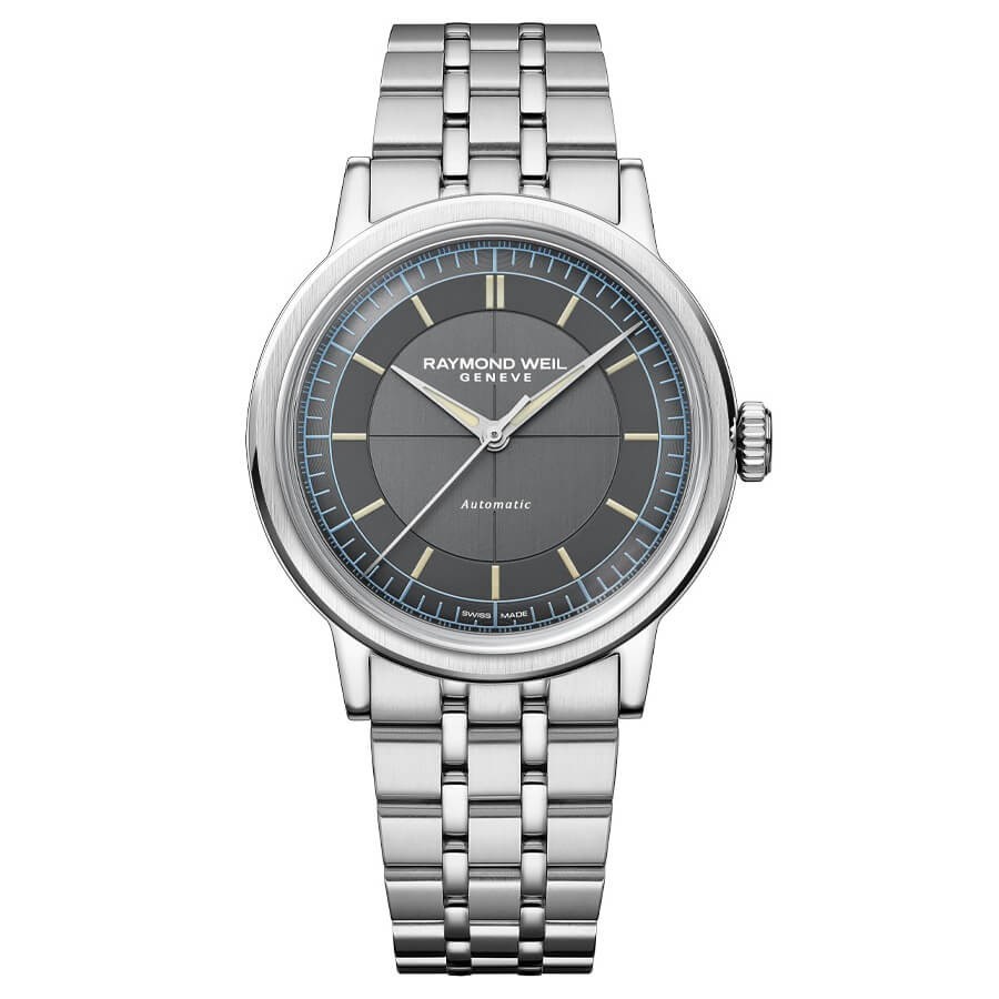 Raymond Weil Millesime Anthracite Sector Dial Men’s Watch 2925-ST-60011