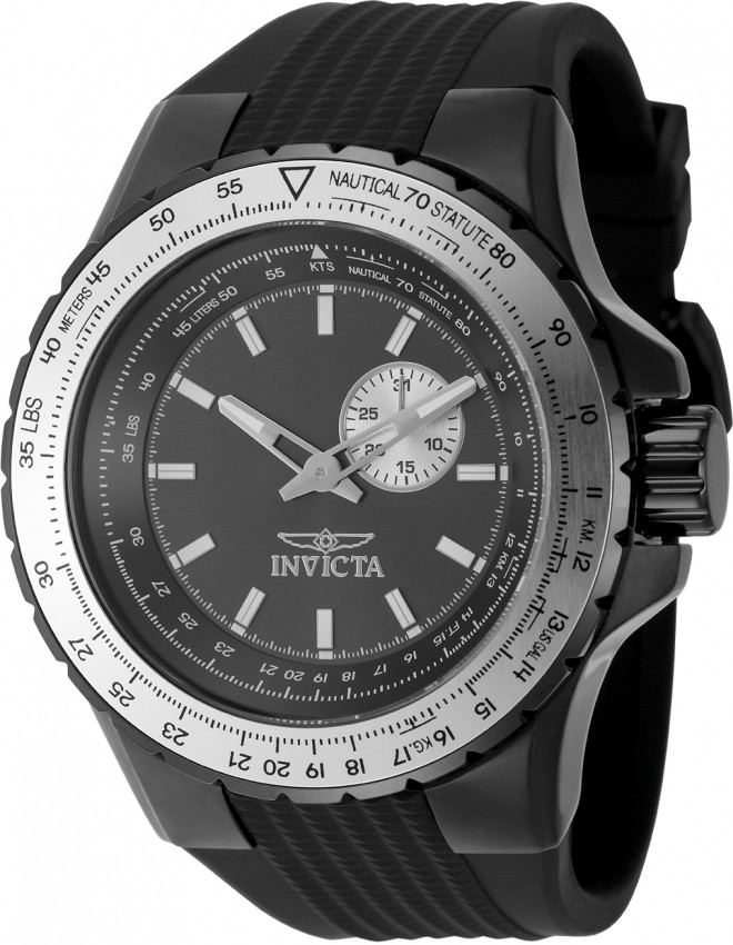 Invicta Aviator Quartz Gunmetal Dial Men’s Watch 49720