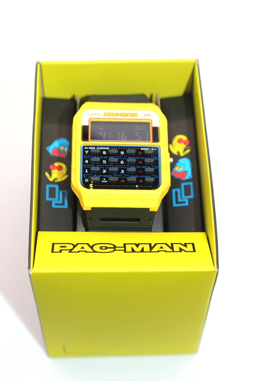 CASIO Classic PAC-MAN Collaboration Limited Watch CA-53WPC-1BJR Yellow 2024