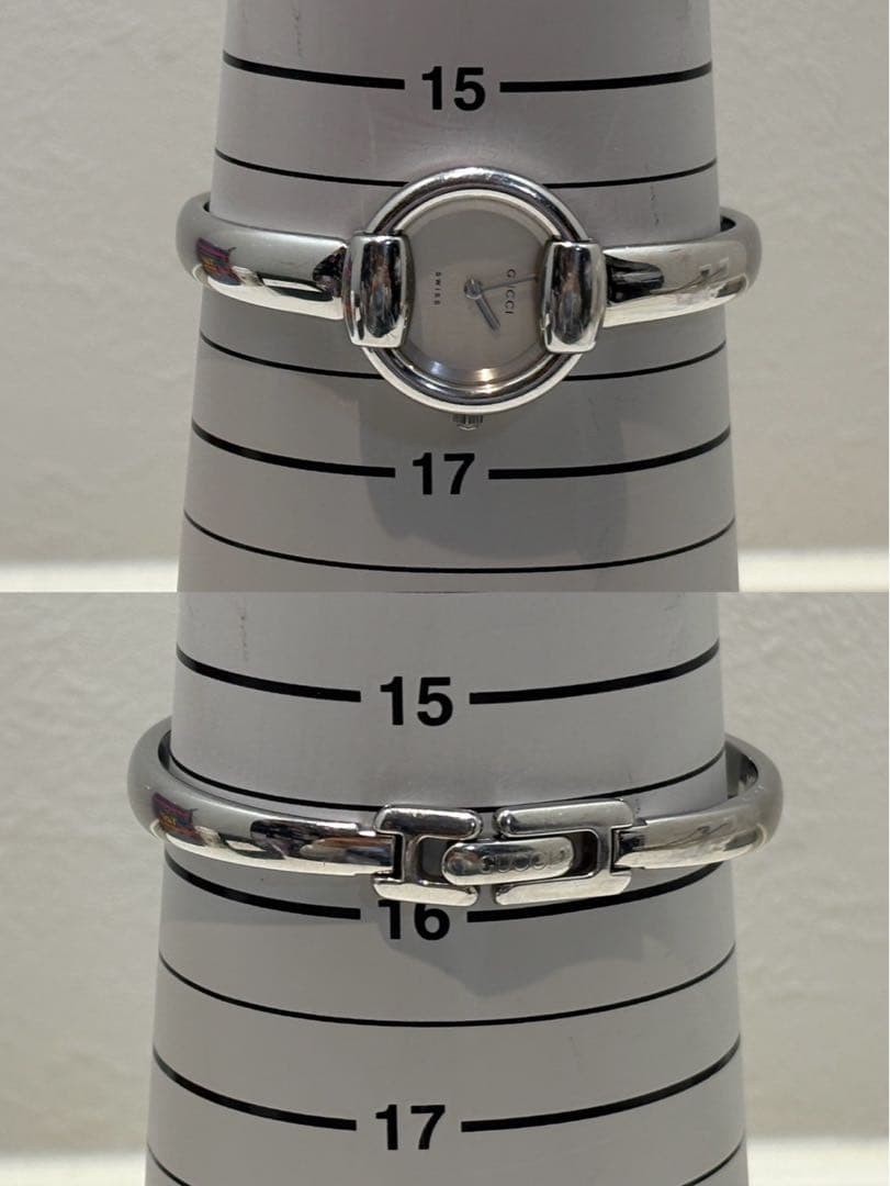 GUCCI 1400L Bangle Watch, Quartz, Working Condition
