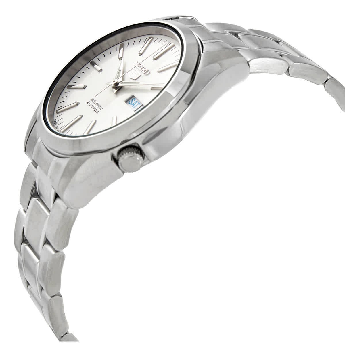 Seiko 5 Automatic White Dial Men’s Watch SNKL41J1