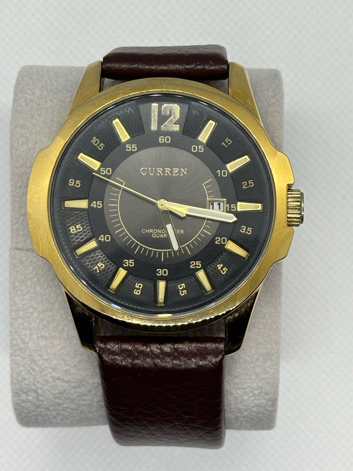 CURREN 8123 Luxury Watch Hours Date Dial Business Men Leather Quartz