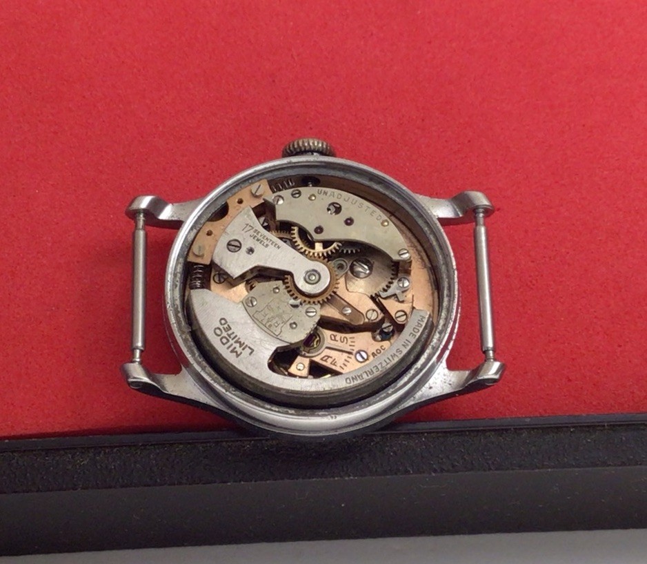 Vintage Mido Multifort Superautomatic Cal.817,17J Bumper,Ref.220,Ca.1940s,Works.
