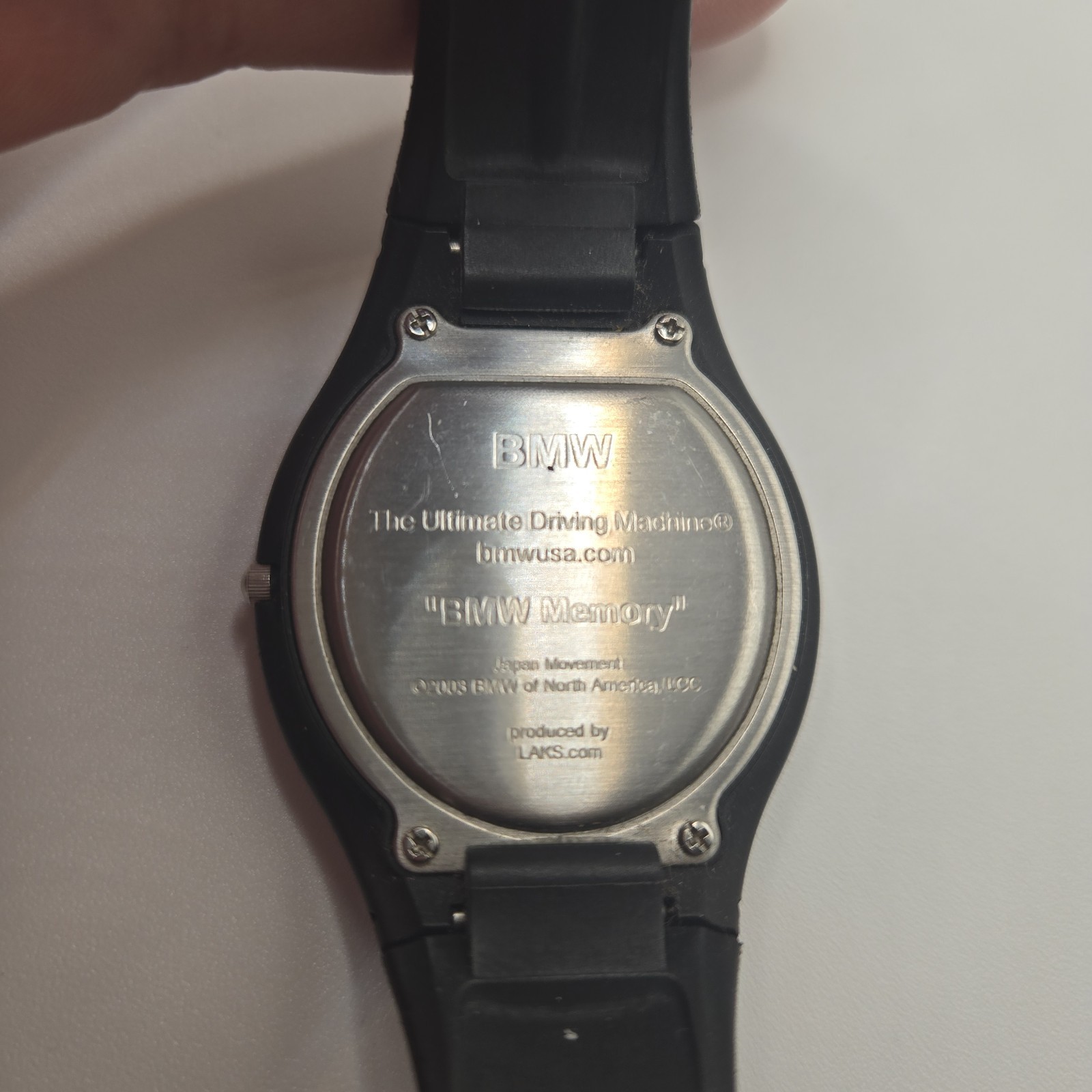 BMW Integrated Memory Stick Limited Edition USB 128 MB Men’s Wrist Watch