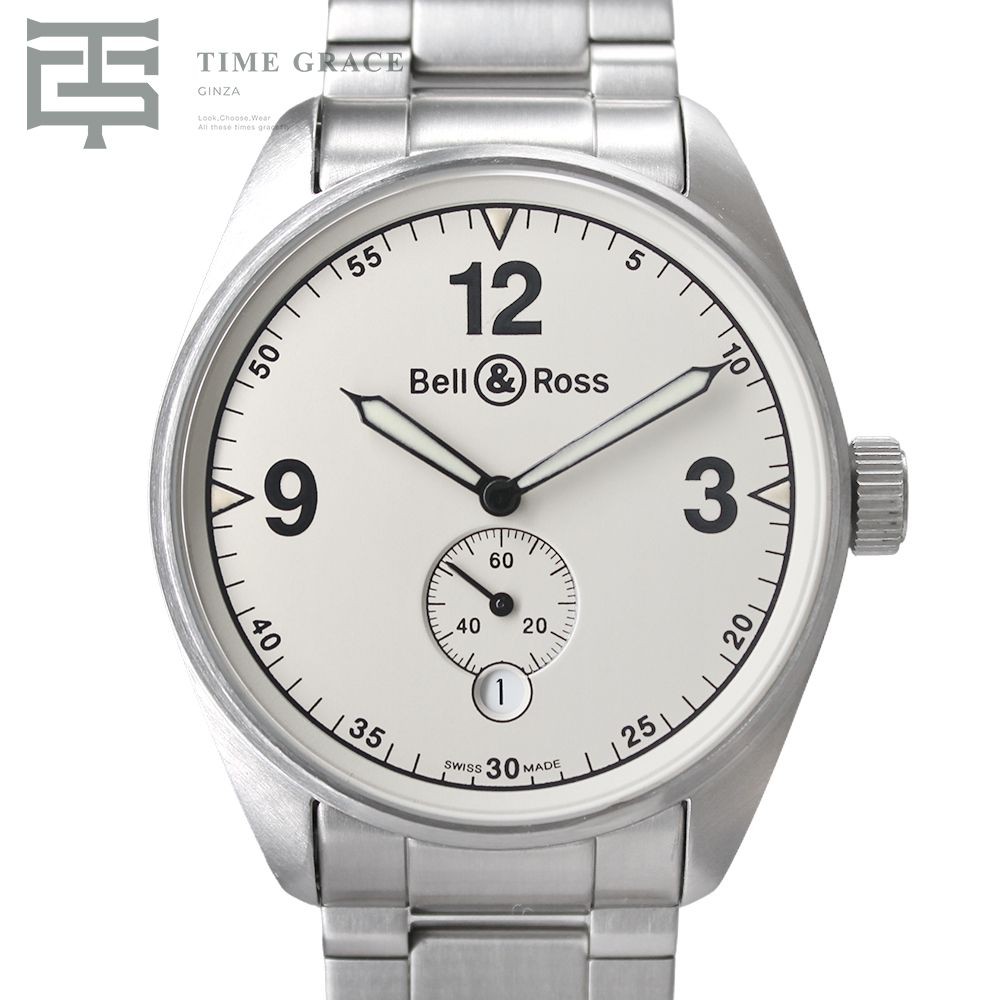 Bell&Ross Vintage Original Beige BR123 Men’s Unused
