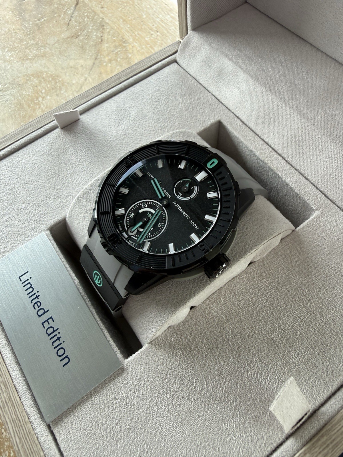 Ulysse Nardin Diver One More Wave LE 44mm 1183-170LE-2A-OMW/3A – Watch Complete