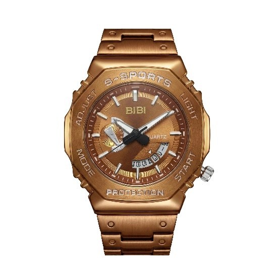 Bibi Rose Gold Men’s Watch- Quartz Movement