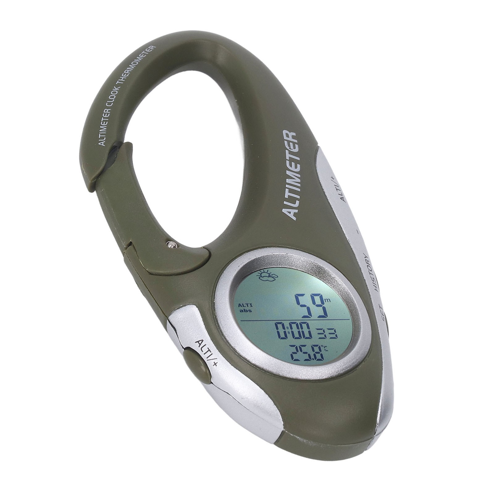 DIGITAL Altimeter Barometer ABS Housing Backlight Altitude Barometer Sports