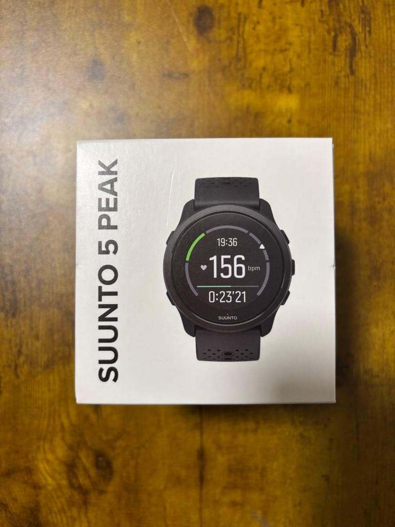 SUUNTO 5 PEAK GPS Smartwatch All Black Lightweight Durable Long Battery Life