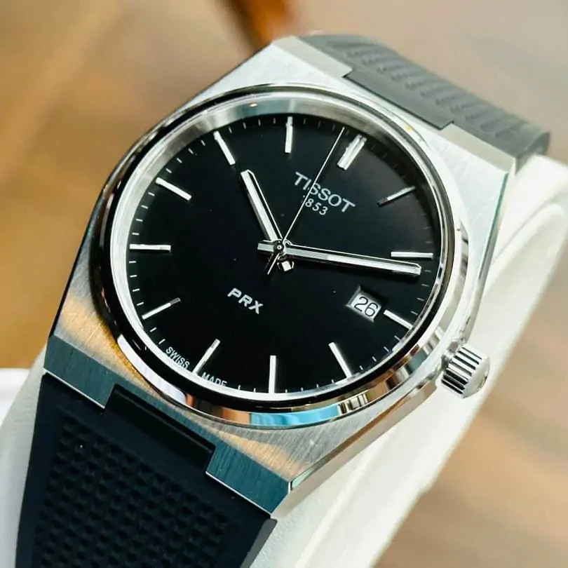 Tissot T-Classic Black Dial Dress Quartz 100M Men’s Watch T137.410.17.051.00