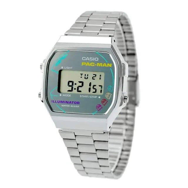 Japan NEW CASIO PAC-MAN Collaboration Watch A168WEPC-7A Unisex