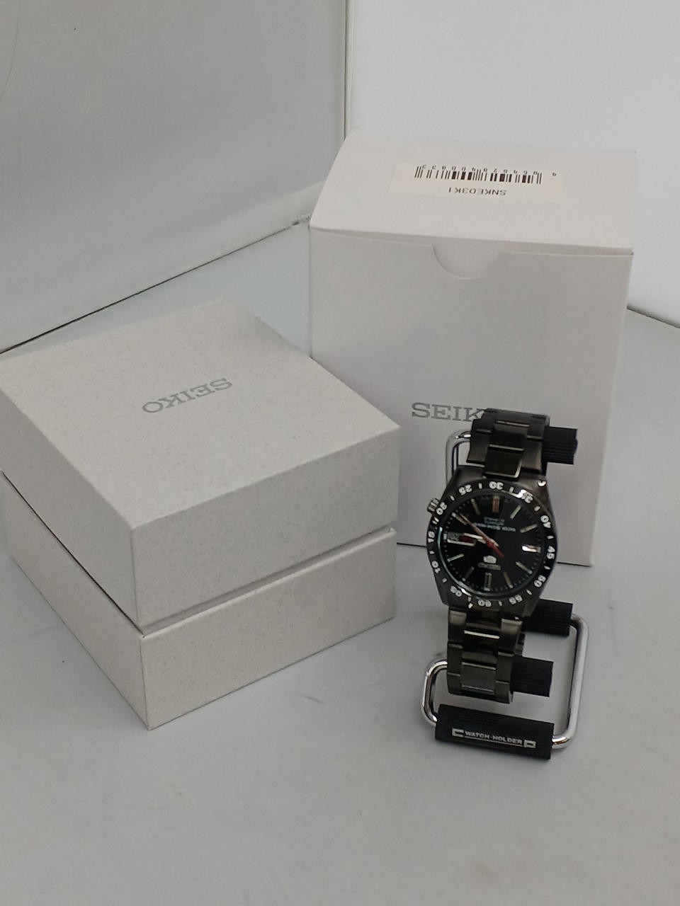 Seiko 5 Automatic Day-Date SNKE03K1 Mens Watch Tested Working Japan