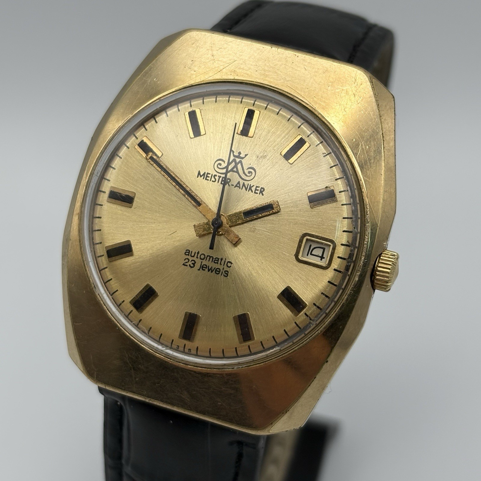 Vintage Watch Poljot Meister Anker Automatic 23 Jewels USSR Men’s