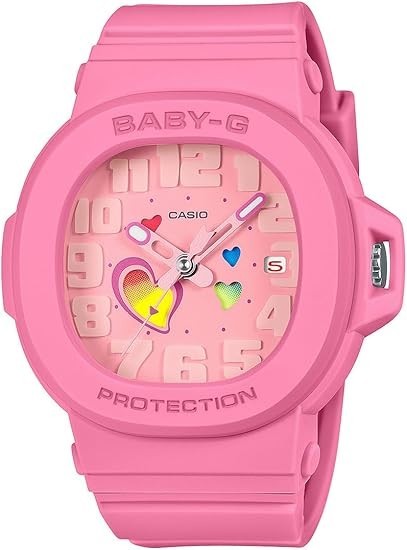 Casio BABY-G BGA-10-4AJF PLAYFUL HEARTS Pink Color Analog Women’s Watch Japan