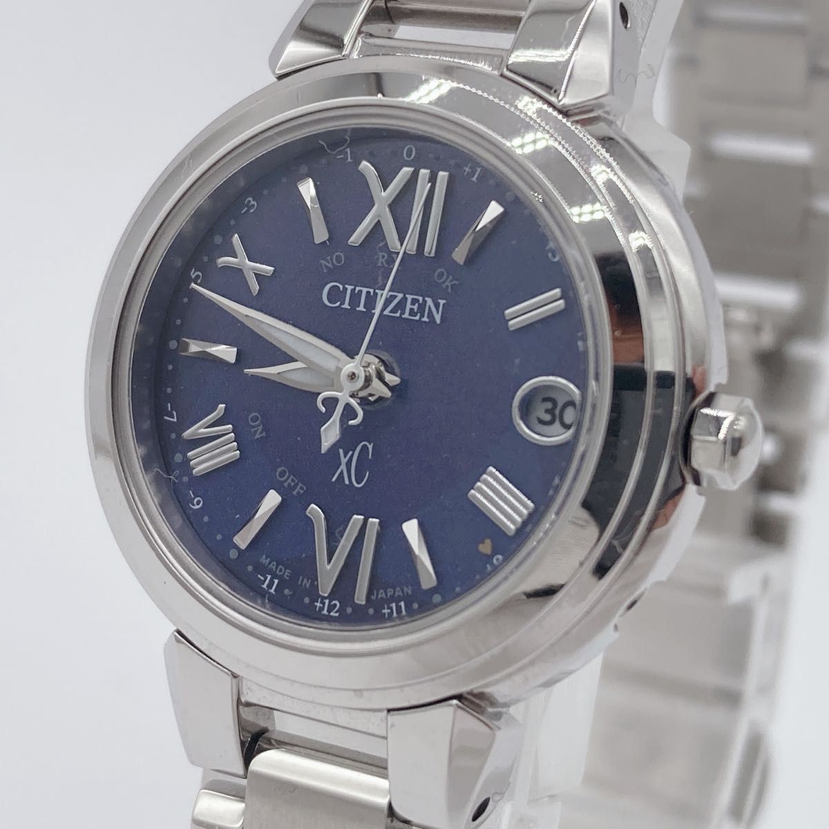 CITIZEN XC Cross Sea Happy Flight Solar Radio Ladies Watch H060 T025048