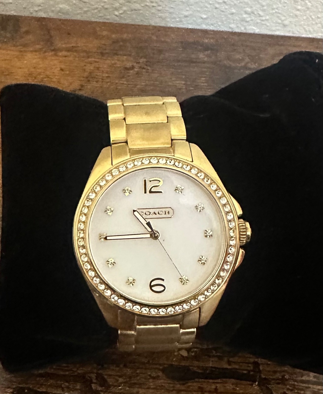 Coach Women’s Gold Tristen Bracelet Watch 36MM 14501661