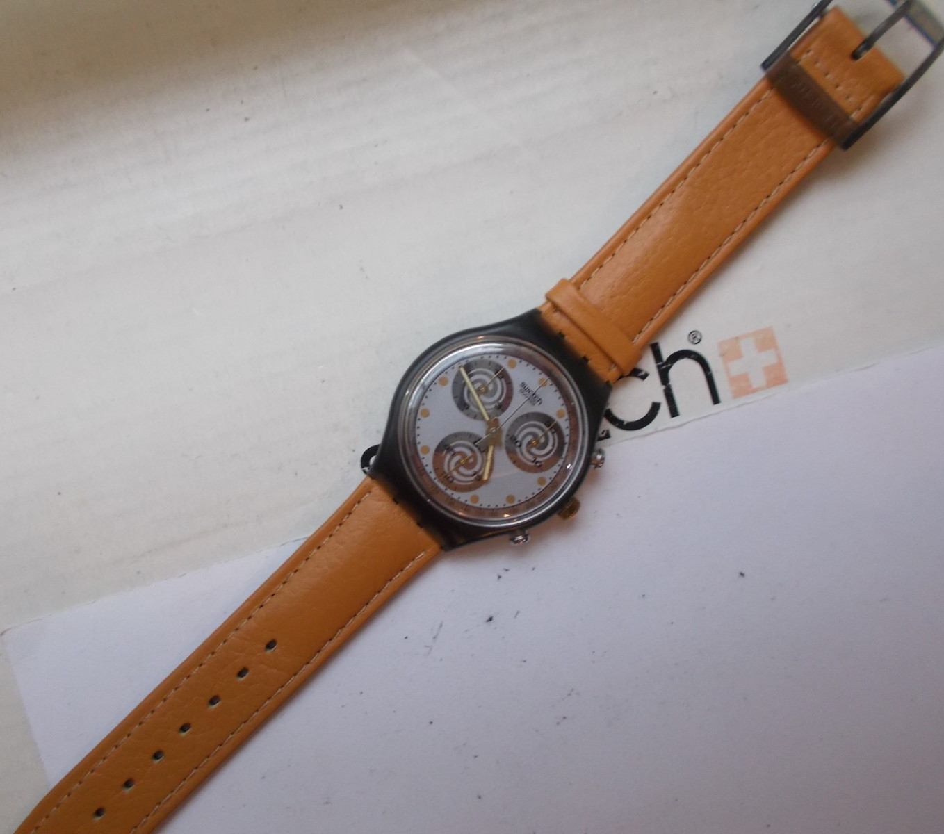 CHRONO SWATCH ” SIRIO ” ’92 PRISTINE WOW RARE L@@K & READ