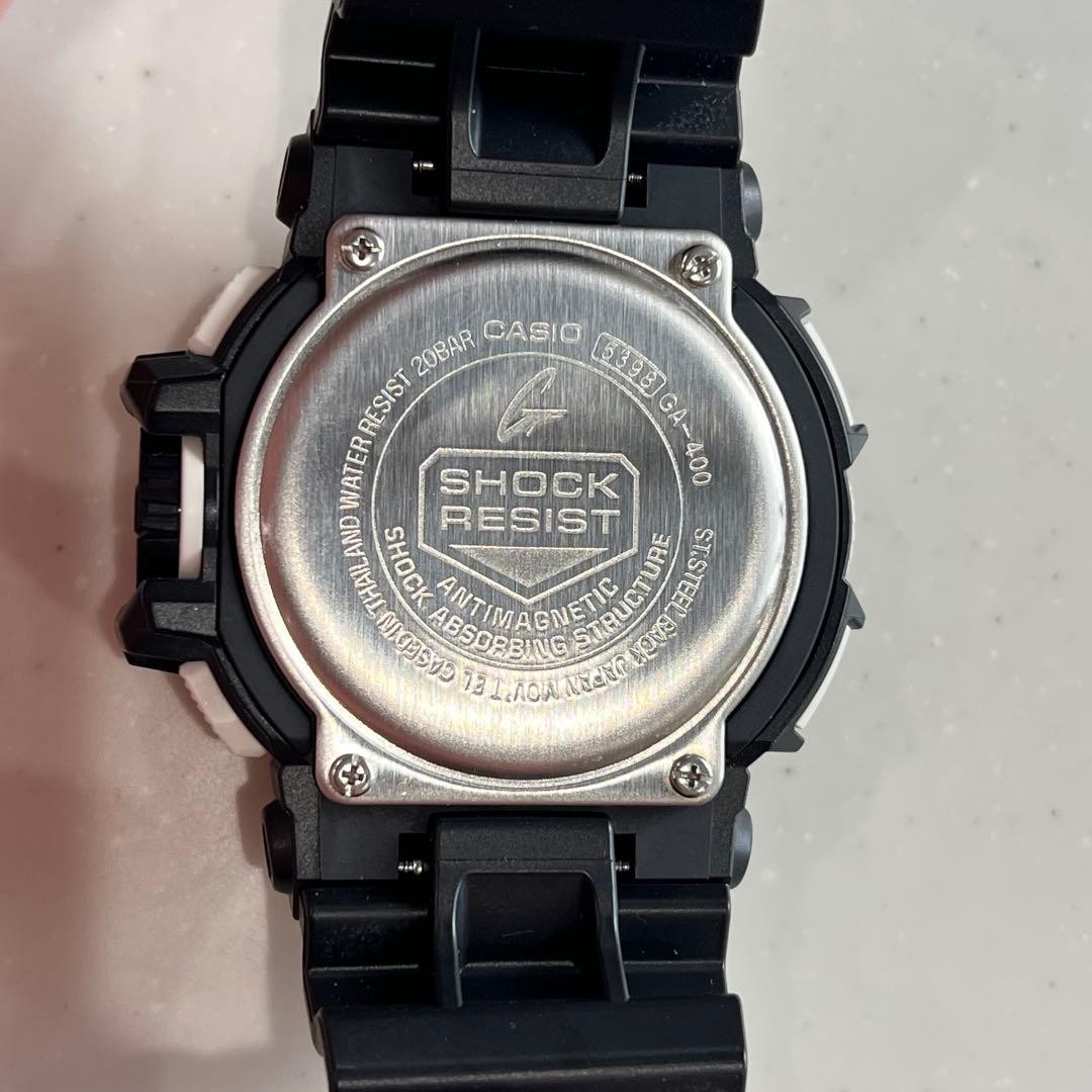 CASIO G-SHOCK GA-400 Black Multifunction Complete Set Mint Ana-Digi Men’s Watch