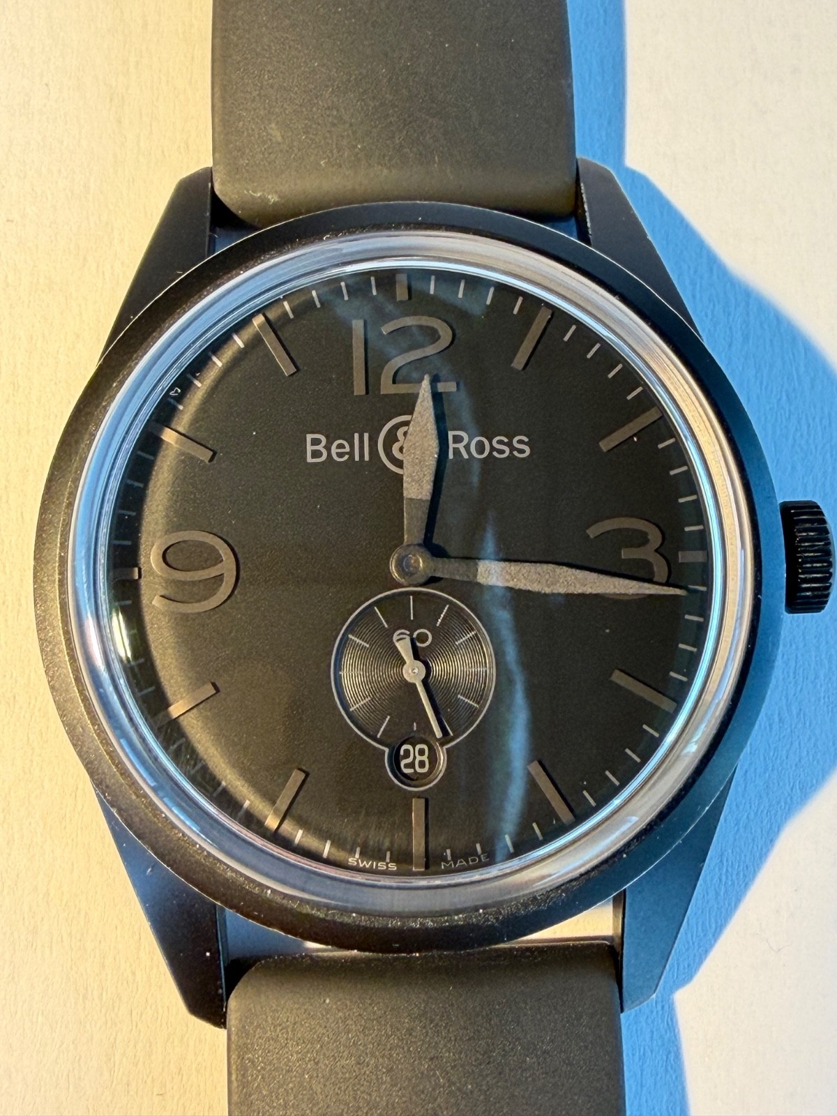 Bell Ross watch BR 123 Vintage Phantom