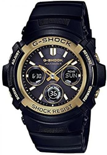 Casio G-Shock AWG-M100SBG-1A Analog Digital Solar Watch – Used, Japan