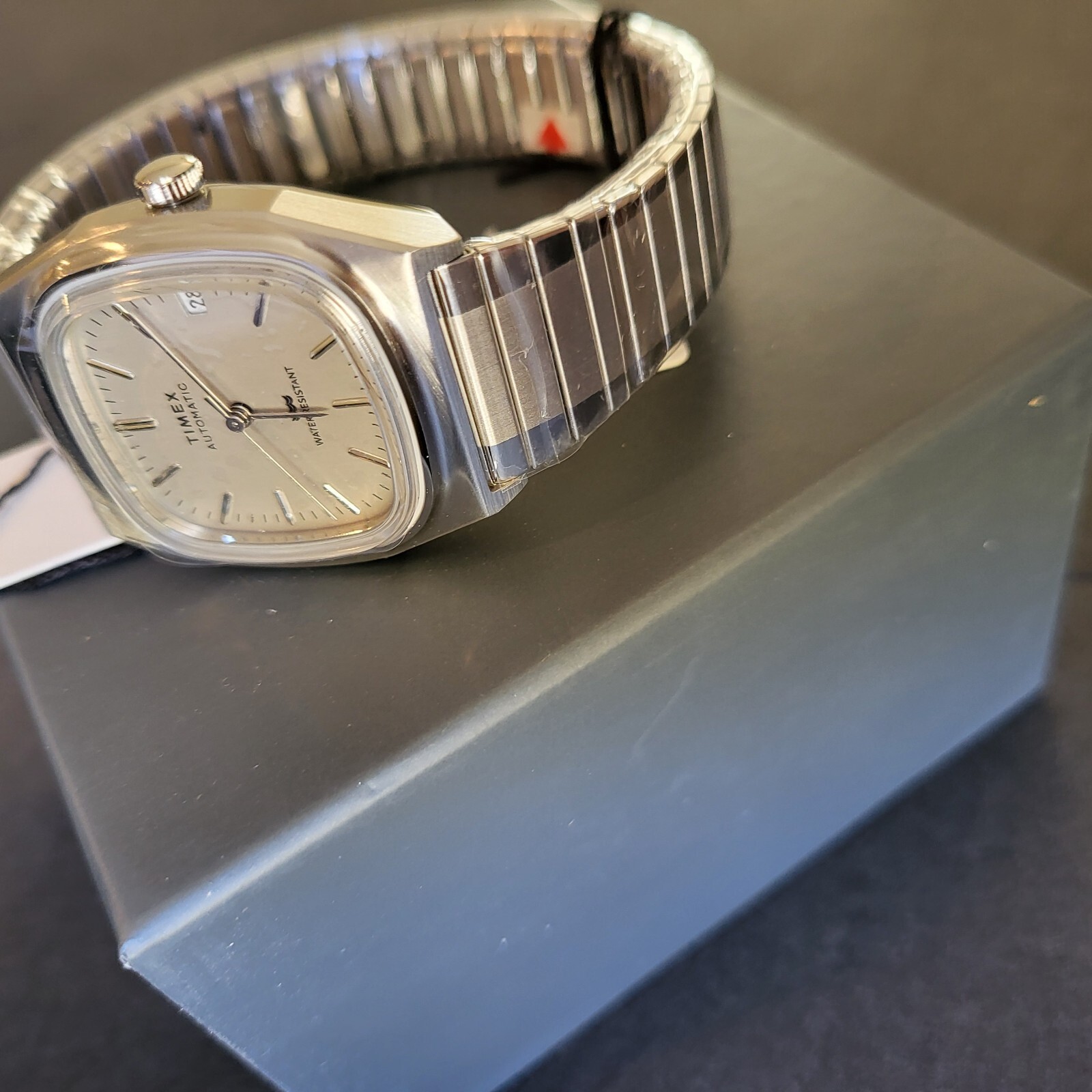 Timex Automatic 1983 E-Line Reissue 34mm with Expansion band Watch TW2W70800