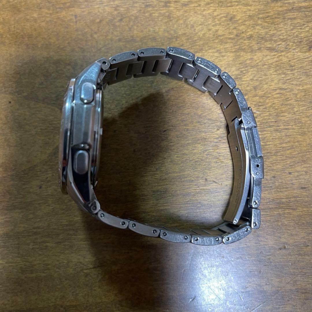 CASIO OCEANUS OCW-600 Chronograph Solar Radio Titanium 19cm Wrist Japan