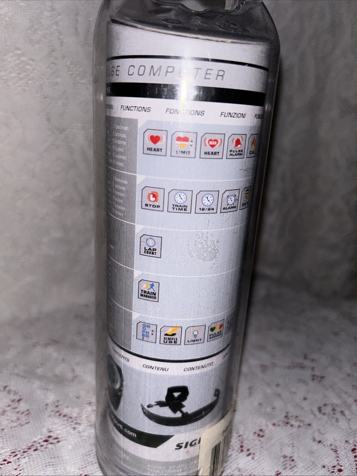 Sigma Sport Germany PC 15 Pulse Computer Watch New